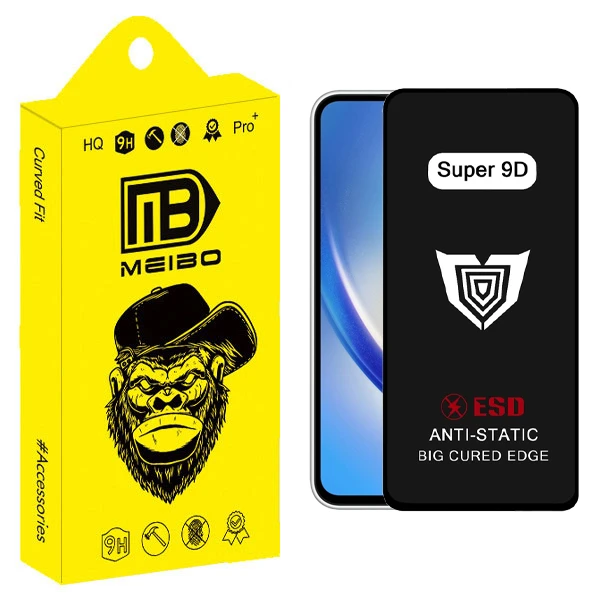 محافظ صفحه نمایش فول میبو مدل Super 9D مناسب برای گوشی موبایل سامسونگ Galaxy A24 4G / A15 4G / A25 5G / M34 5G