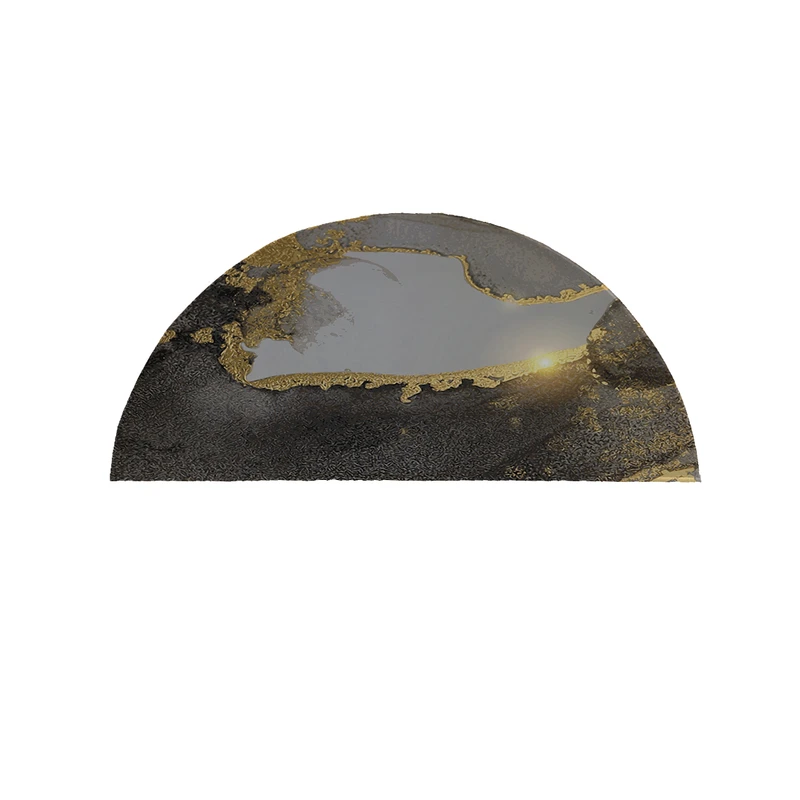 پادری مدل نیم دایره طرح کلاسیک منظره کد 8943 سایز 90×45 سانتی متر