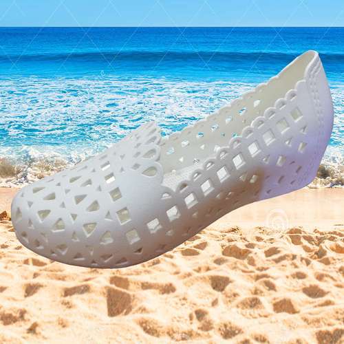 کفش ساحلی زنانه مدل هلن رنگ سفید