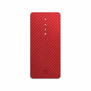 MAHOOT Red-Fiber Cover Sticker for OnePlus 8