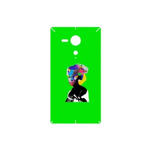 MAHOOT Collage of Women Portrait 3 Cover Sticker for Sony Xperia SP