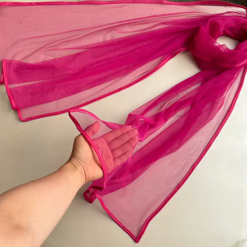 شال زنانه مدل توری ساده کد ۳۴