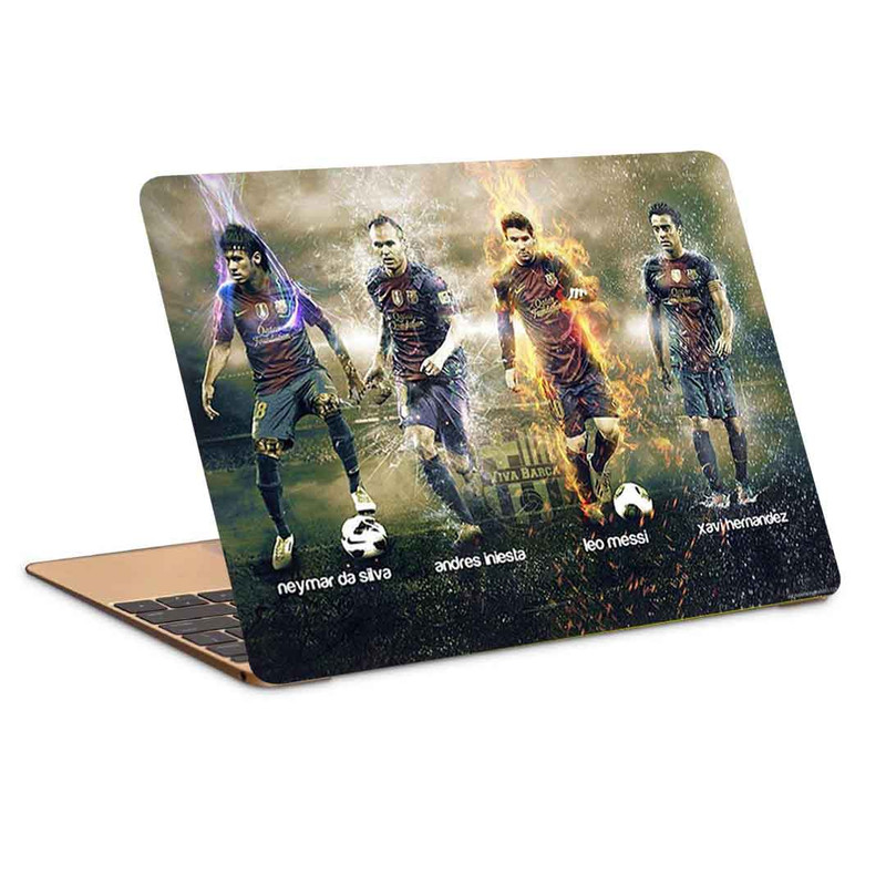 استیکر لپ تاپ طرح Messi Neymar Suarez کد c-576مناسب برای لپ تاپ 15.6 اینچ