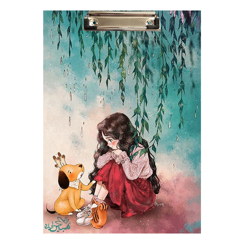 تخته شاسی مبین ایده مدل دخترانه کد h173 سایز A4