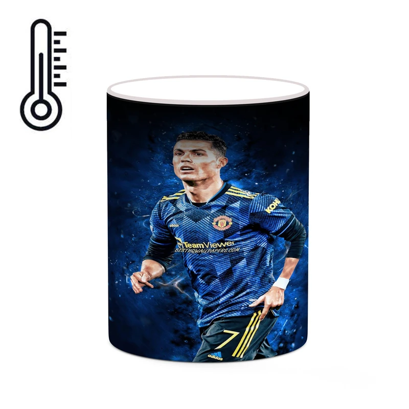 ماگ حرارتی کاکتی طرح Ronaldo رونالدو مدل mgh43089