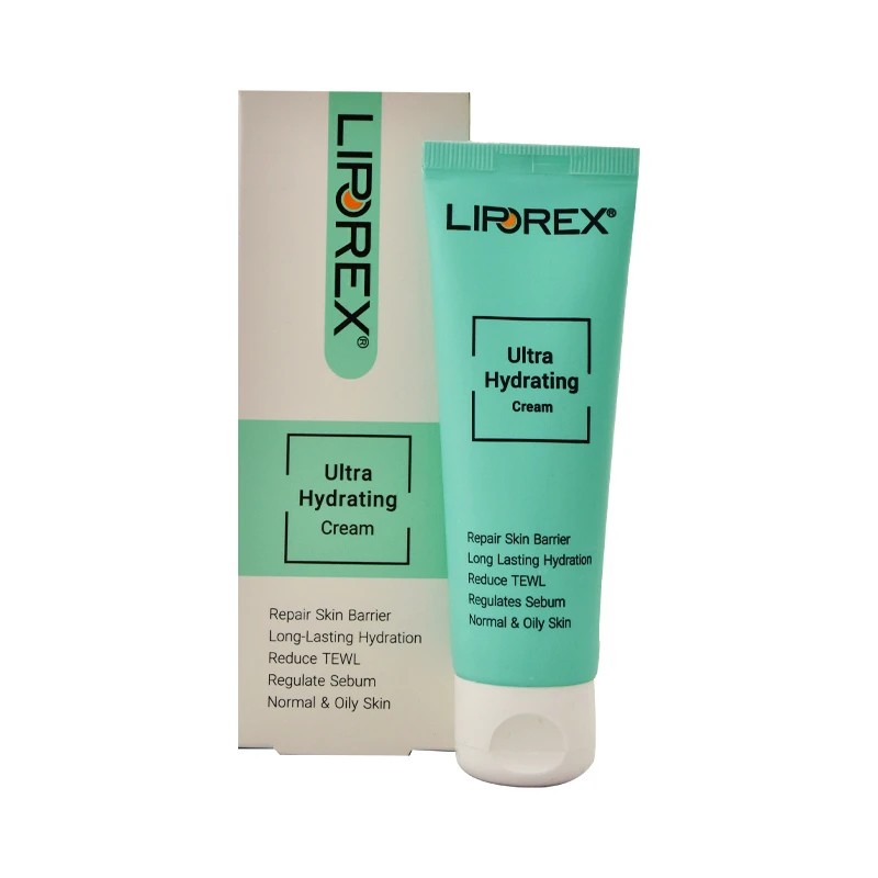  کرم آبرسان لیپورکس مدل hydrating oily حجم 50 میلی لیتر