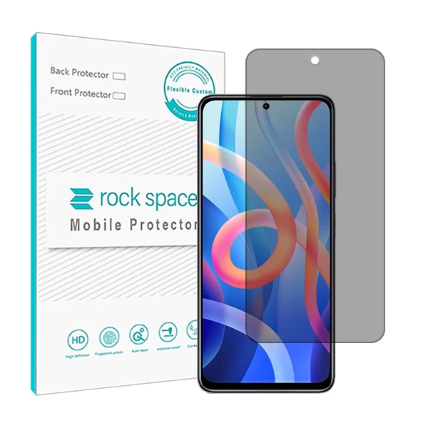 محافظ صفحه نمایش پرایوسی راک اسپیس مدل HyPRV مناسب برای گوشی موبایل شیائومی Redmi 11T 5G