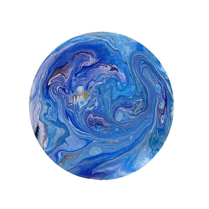 مگنت تزیینی طرح آبستره مدل C02