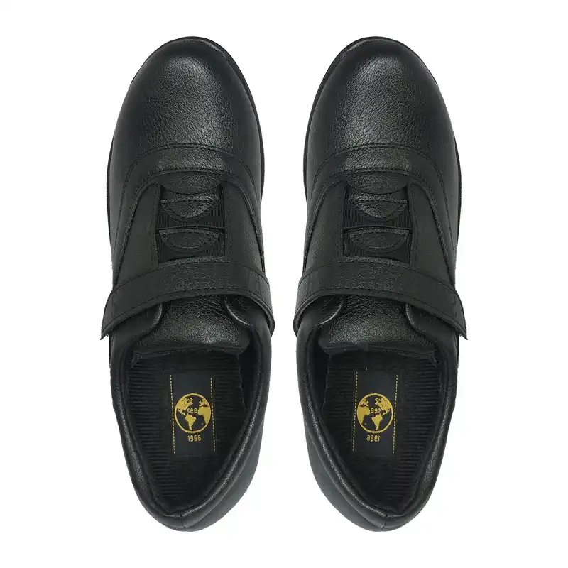 کفش طبی زنانه سیی مدل پارتیس چسبی کد 2070.1