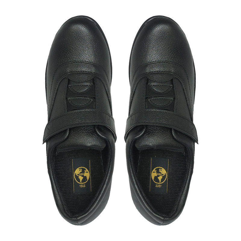 کفش طبی زنانه سیی مدل پارتیس چسبی کد 2070.1