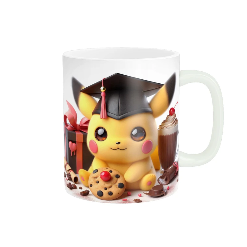 ماگ پاد آفرین طرح پیکاچو مدل دانشجو کد 136