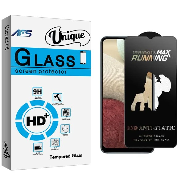 محافظ صفحه نمایش ای اف اس مدل Unique2 Running Max مناسب برای گوشی موبایل سامسونگ Galaxy A12