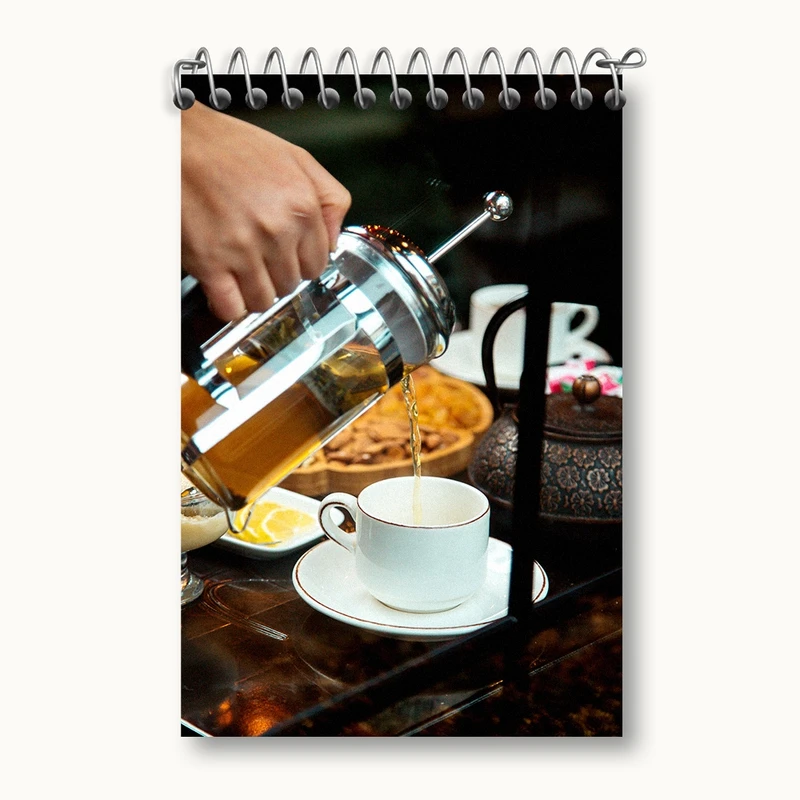 دفتر یادداشت 50 برگ خندالو مدل چای کد F1520