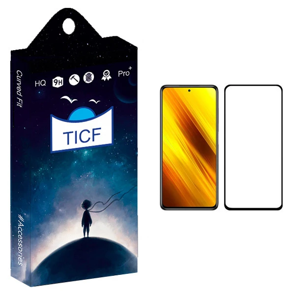محافظ صفحه نمایش تی ای سی اف مدل  TICF T4K مناسب برای گوشی موبایل شیائومی POCO X3/POCO X3 PRO