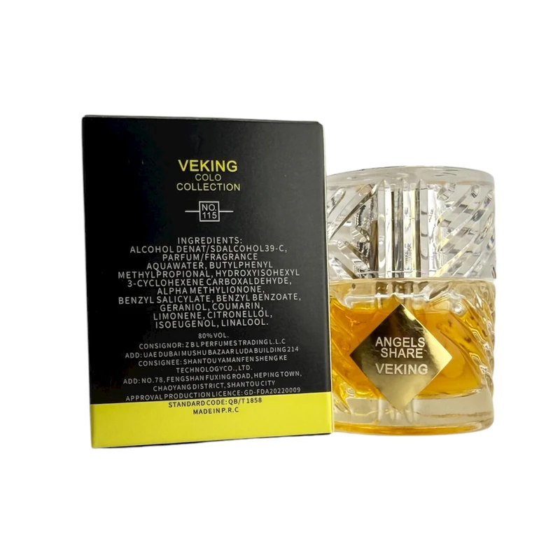 عکس شماره 4 : عطر جیبی ویکینگ مدل آنجلز شیر با رایحه گرم حجم 25 میلی لیتر