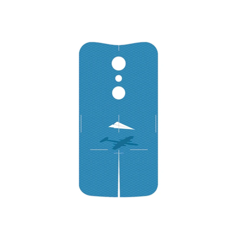 برچسب پوششی ماهوت مدل Minimal Paper Airplane مناسب برای گوشی موبایل موتورولا Moto G 2nd gen