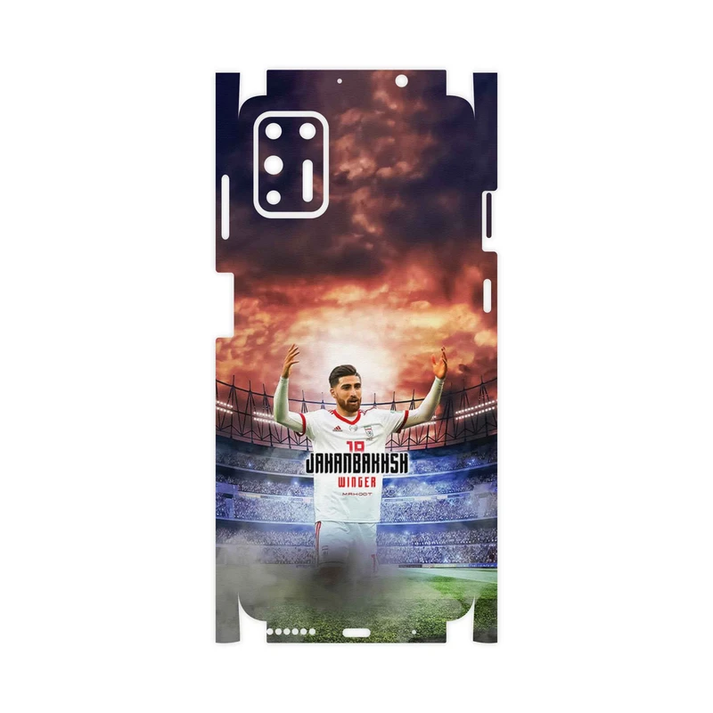 برچسب پوششی ماهوت مدل Alireza Jahanbakhsh-FullSkin مناسب برای گوشی موبایل موتورولا Moto G9 Plus