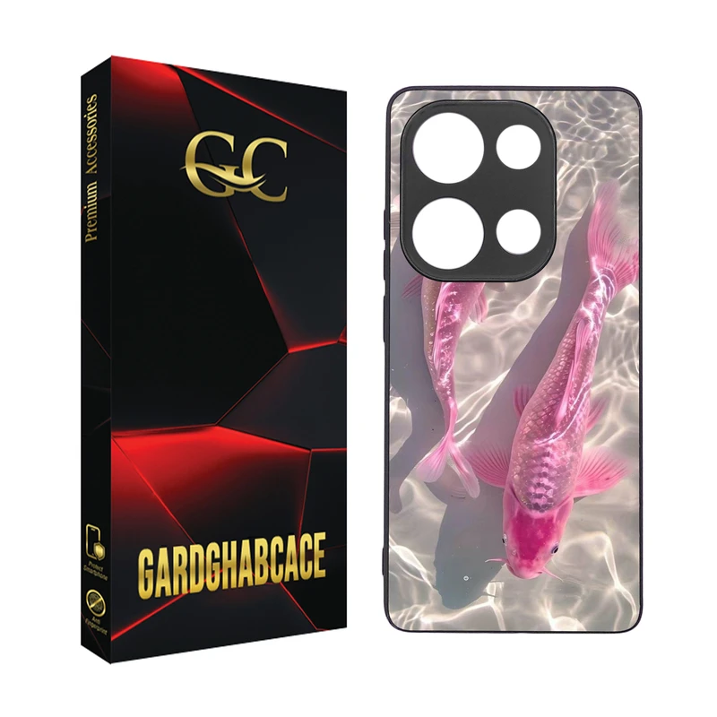 کاور گارد قاب کیس مدل دخترانه T مناسب برای گوشی موبایل  شیائومی  Poco M6 Pro \ Redmi Note 13 Pro 4G