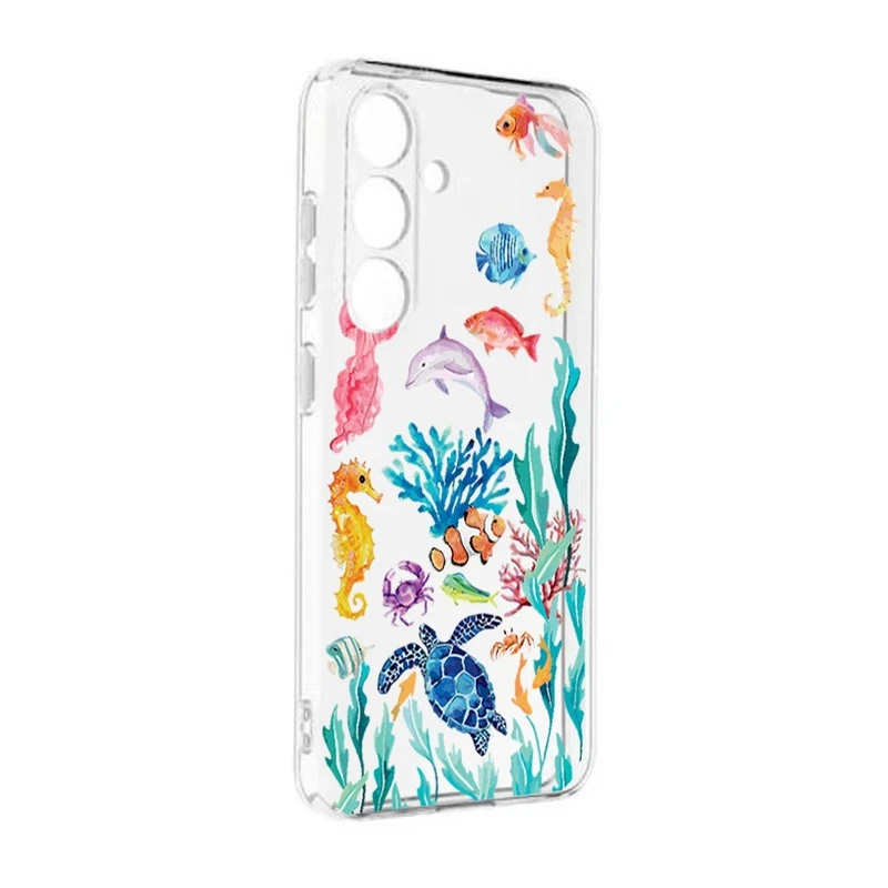 کاور طرح Ocean Eleman مناسب برای گوشی موبایل سامسونگ Galaxy A56  
