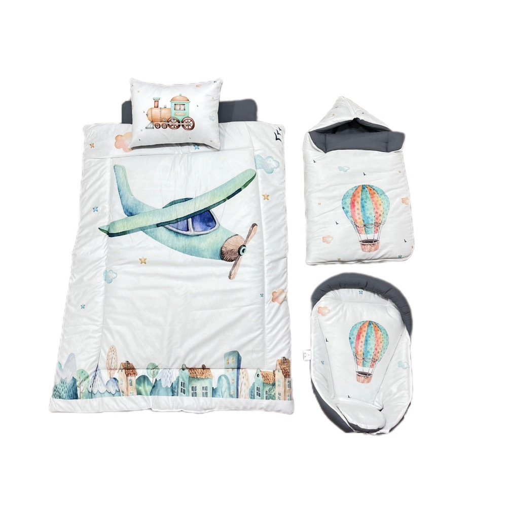 سرویس خواب 5 تکه نوزاد مدل هواپیما