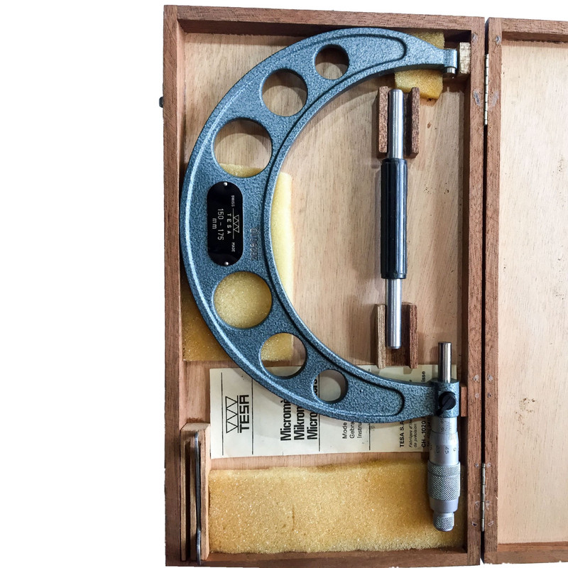 ميكرومتر خارج سنج تسا سري HK گستره 150-175 ميليمتر ميكرومتر خارج سنج تسا سري HK گستره 150-175 ميليمتر