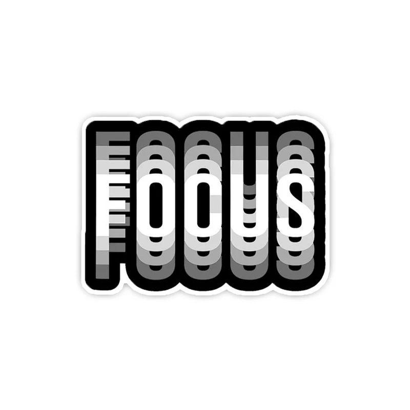 استیکر لپ تاپ و موبایل گوفی طرح تمکرز کد 982 