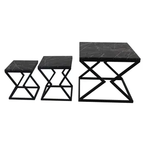 میز پذیرایی مدل XDesign مجموعه 3 عددی