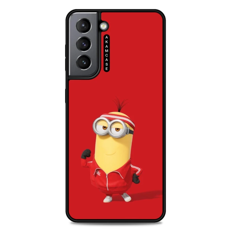 کاور آکام مدل AMC-WSGS21-MINIONS8 مناسب برای گوشی موبایل سامسونگ Galaxy S21