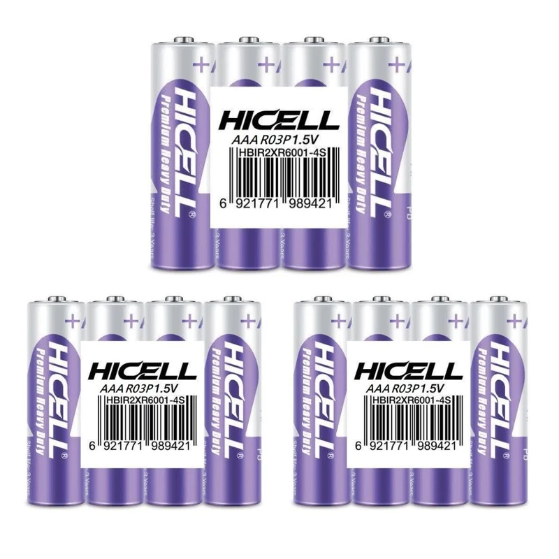 باتری نیم قلمی مدل شیرینک بسته 12 عددی