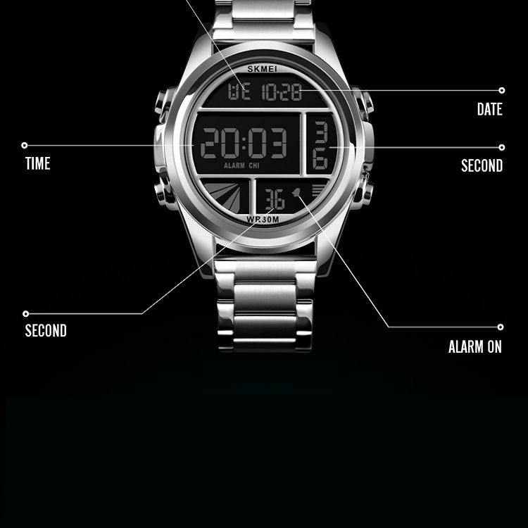 ساعت مچی دیجیتال اسکمی مدل 1448S -  - 4