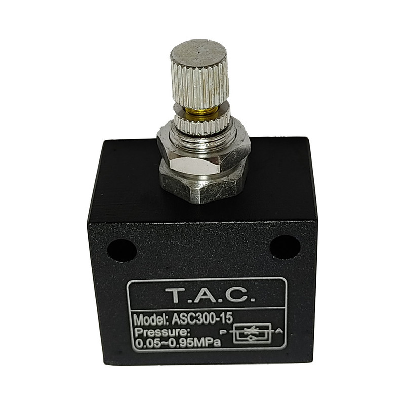 فلو کنترل پنوماتیک تی ای سی مدل ASC300-15-1/2