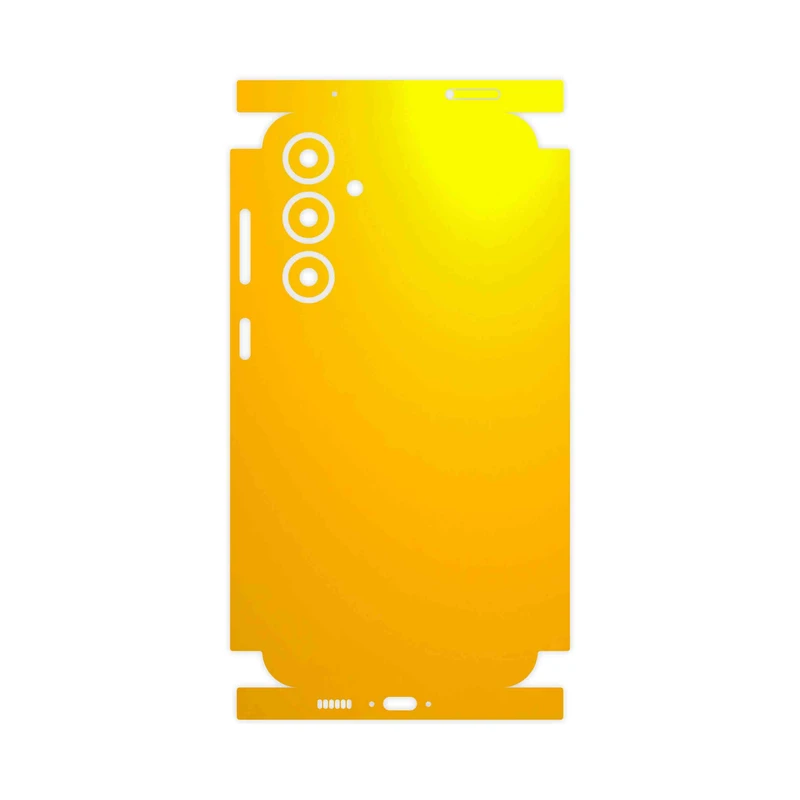 برچسب پوششی ماهوت مدل Matte-Deep-Mustard-FullSkin مناسب برای گوشی موبایل سامسونگ Galaxy S23 FE
