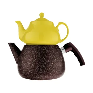ست کتری و قوری وستال مدل  Enamel کد 110