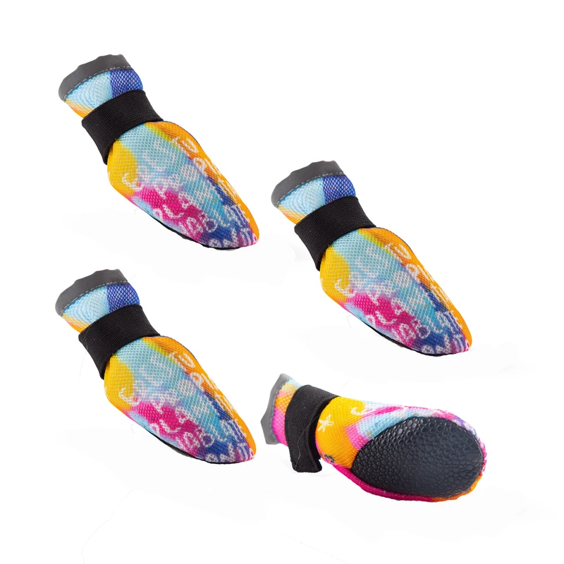 پاپوش سگ تادو طرح تنفسی  کد PT105  سایز 5 بسته 4 عددی