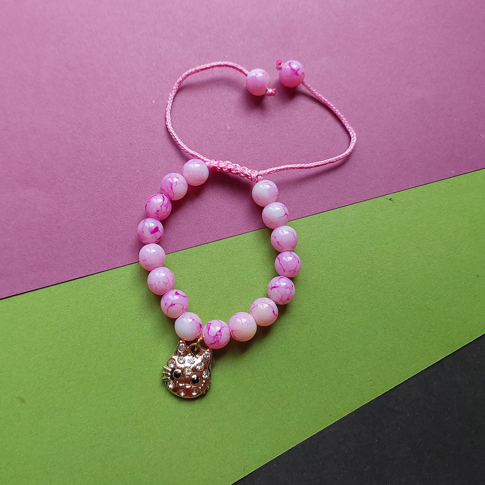 دستبند دخترانه مدل کیتی کد HCK155