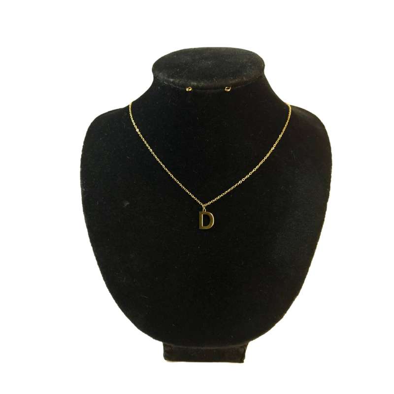 گردنبند زنانه مدل حرف d گردنبند زنانه مدل حرف d