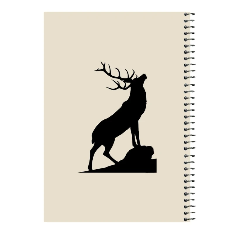 دفتر مشق 80 برگ اس جی مدل گوزن کد۵   