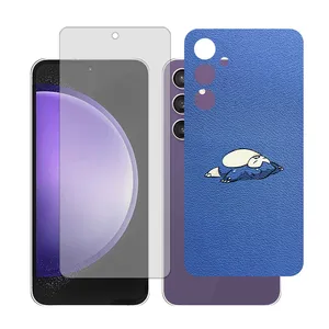 Glass Together model transparent Screen Protector Suitable for Samsung Galaxy S23 FE Mobile Phone with Back cover sticker