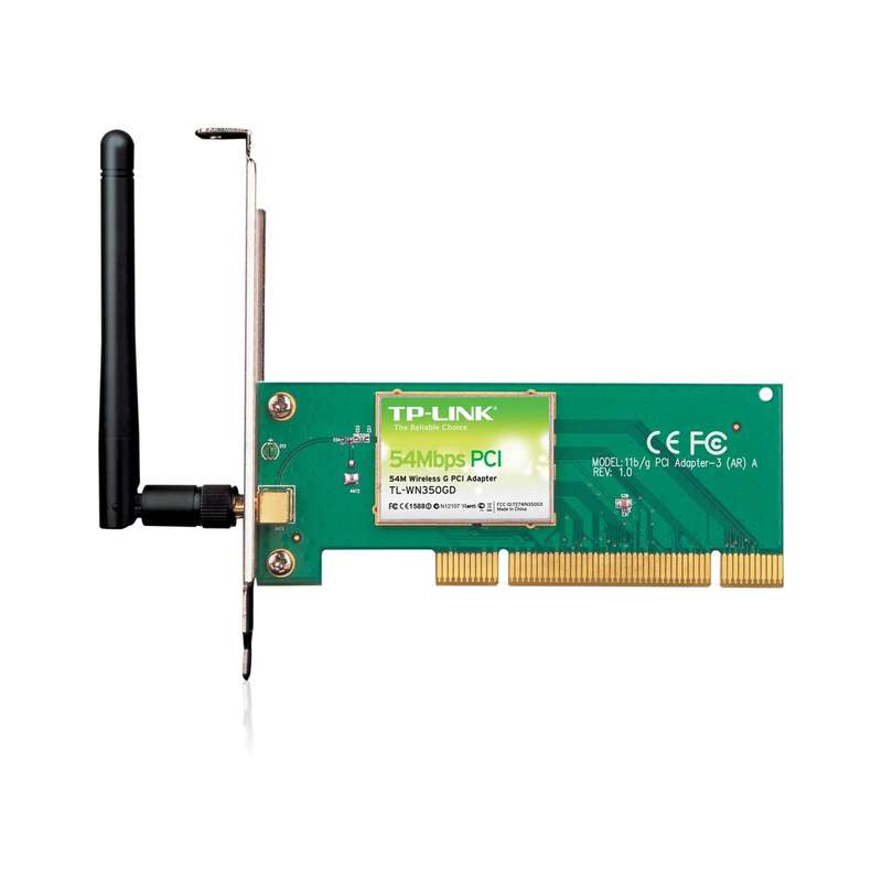کارت شبکه PCI تی پی-لینک مدل TL WN350G کارت شبکه PCI تی پی-لینک مدل TL WN350G