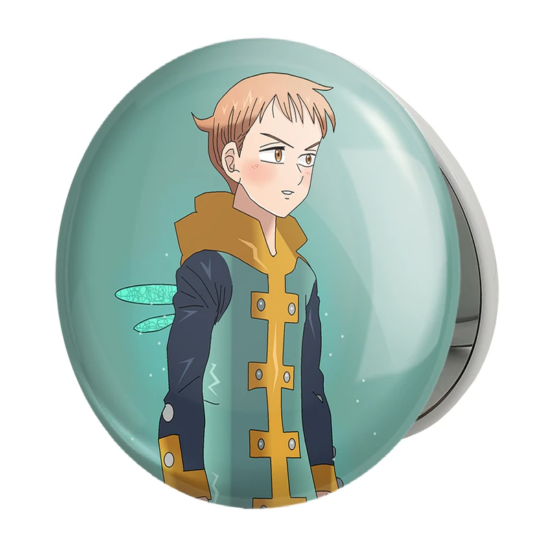 آینه جیبی خندالو طرح کینگ انیمه هفت گناه کبیره مدل تاشو کد 17555 