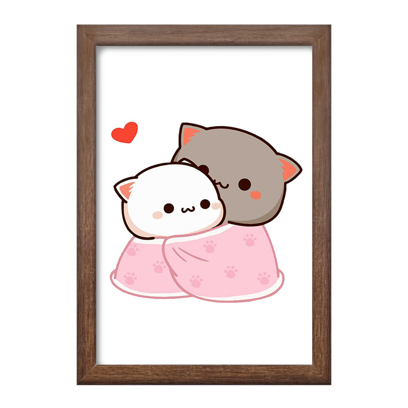 تابلو خندالو طرح گربه های بامزه کد 22026 تابلو خندالو طرح گربه های بامزه کد 22026