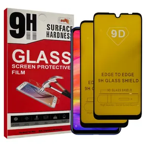 Glass Resistant model glassy screen protector suitable for Xiaomi Redmi Note 7 / Note 7 Pro mobile phone pack of two