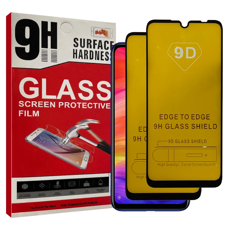 محافظ صفحه نمایش گلس مدل Resistant مناسب برای گوشی موبایل شیائومی Note 7 / Note 7 Pro بسته دو عددی