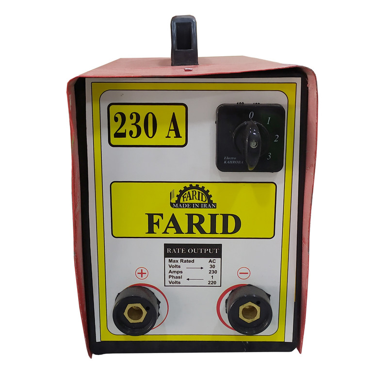 دستگاه جوش 200 آمپر فرید مدل mc200 دستگاه جوش 200 آمپر فرید مدل mc200
