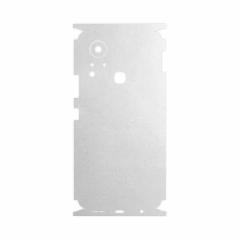 برچسب پوششی ماهوت مدل Metallic-White-FullSkin مناسب برای گوشی موبایل اینفینیکس Hot 11s