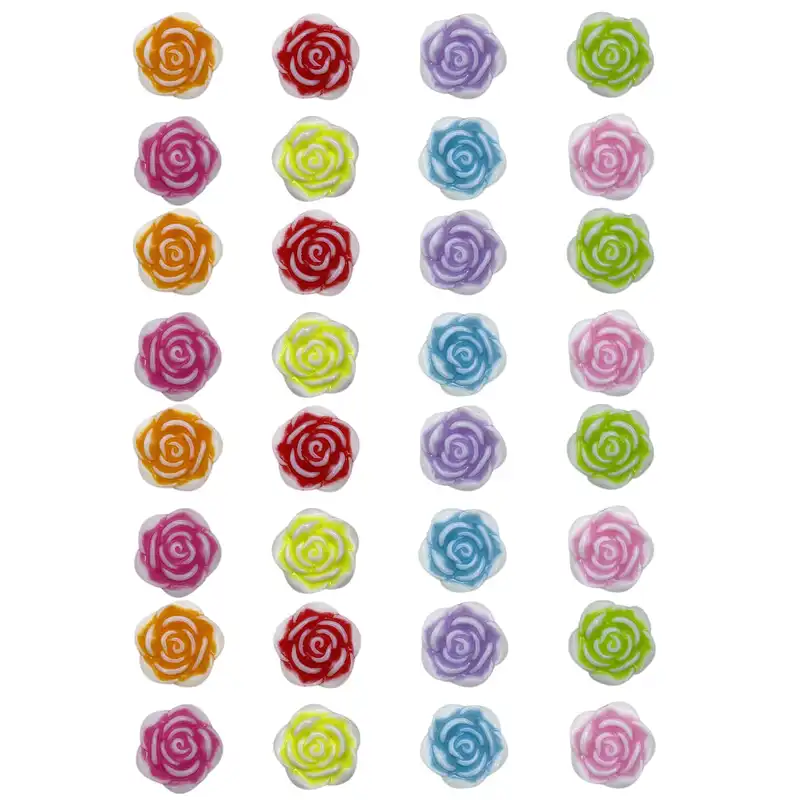 مهره دستبند مدل رز مجموعه 32 عددی