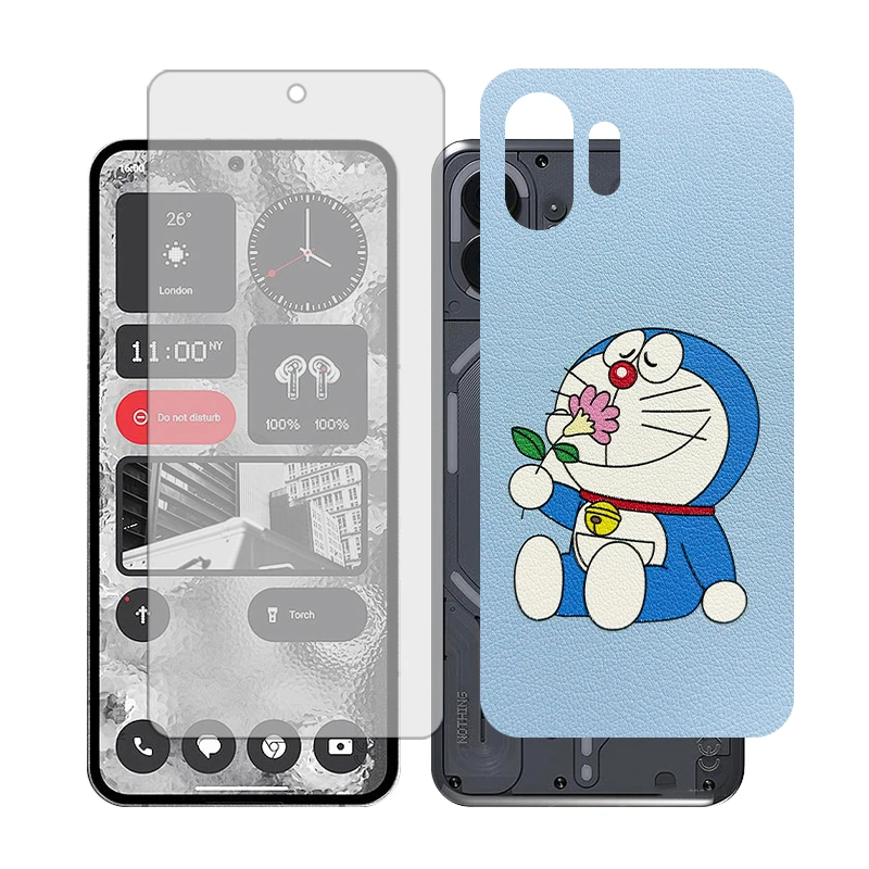 محافظ صفحه نمایش مات گلس مدل Together مناسب برای گوشی موبایل ناتینگ Phone 2 به همراه برچسب پوششی پشت گوشی