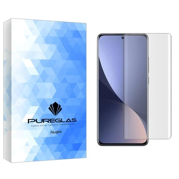 محافظ صفحه نمایش پیور گلس مدل NueGlas UV_NEW مناسب برای گوشی موبایل شیائومی Redmi 12x