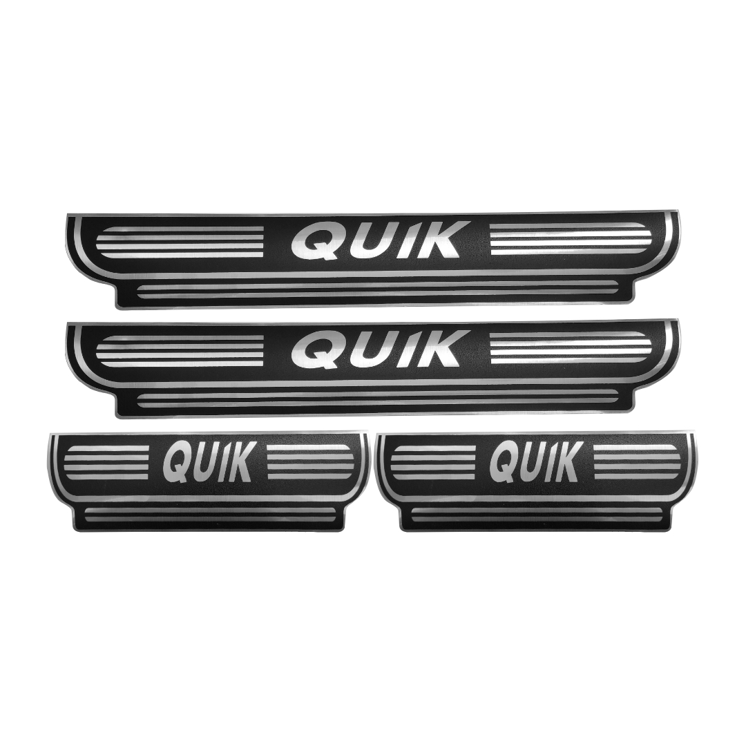برچسب پارکابی خودرو کد QUIKLUX مناسب برای کوئیک مجموعه 4 عددی