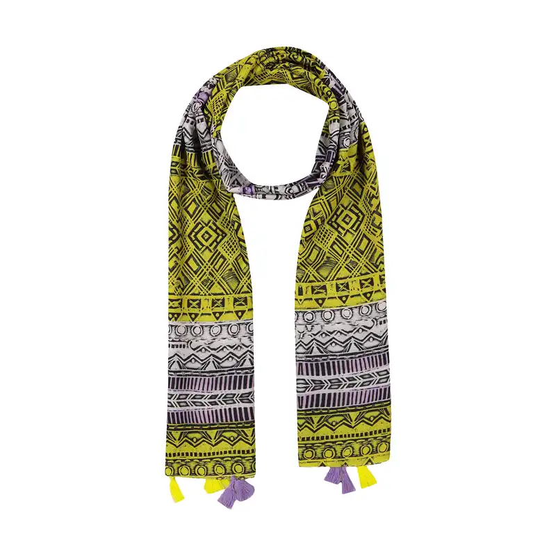 شال زنانه مدل اسلیمی کد 1021